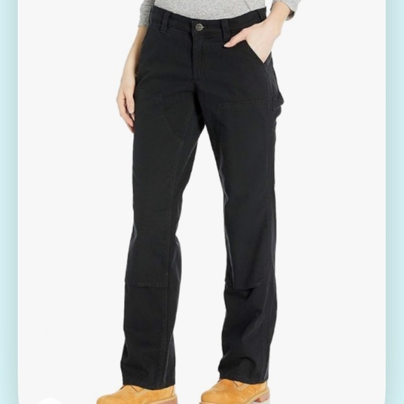 Carhartt Pants - Carhartt Womens Rugged Flex Loose Fit Canvas Double-Front Work Pant Size 16S